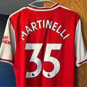 Arsenal 2019/20 adidas Gabriel Martinelli #35 Home Jersey XL